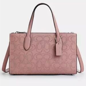 Coach Nina Small Tote Bag With Signature Rivets